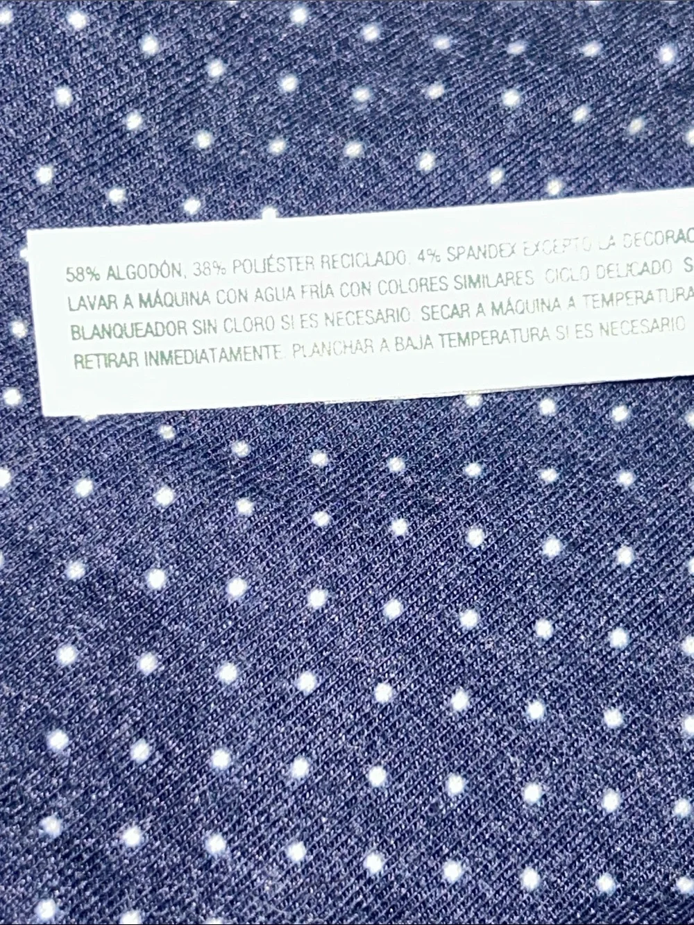Polka Dot Women's Sleep Set - Navy
